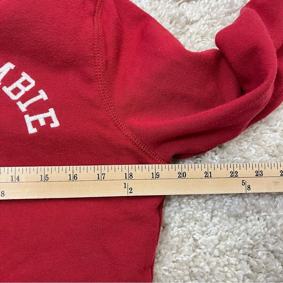 Abercrombie Fitch womens fleece lined hooded zip up size S - Picture 5 of 7